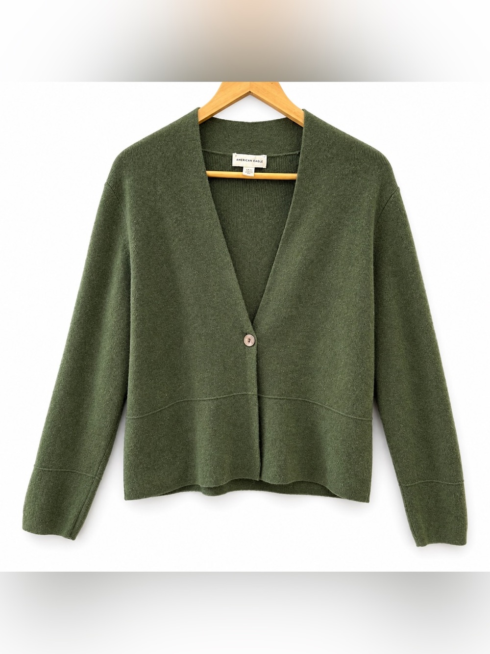 Charter Club 2-ply 100% Cashmere Green Women's Sweater Pre-owned